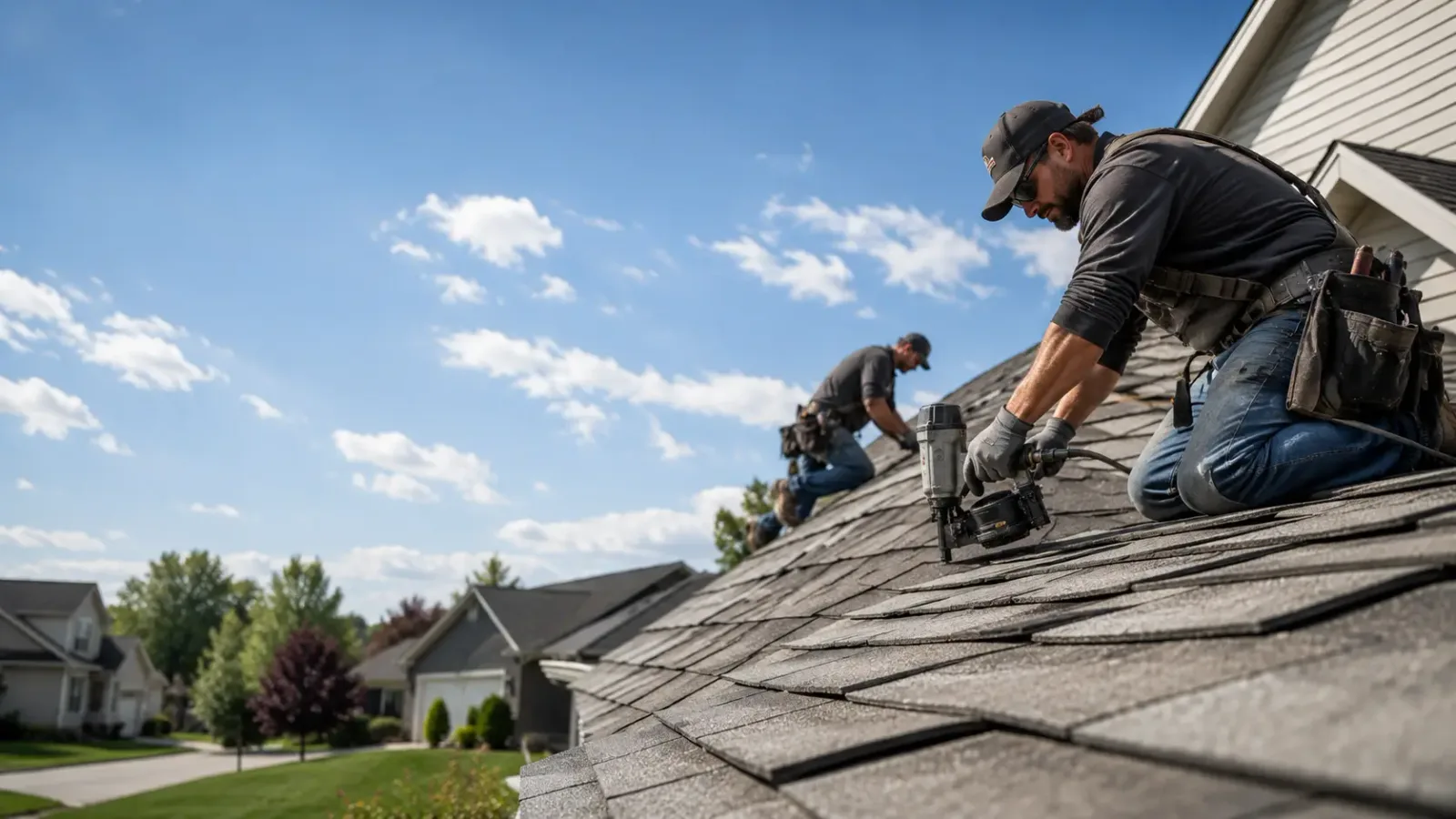 Storm Damage Roof Repair in Greenview, IL near me